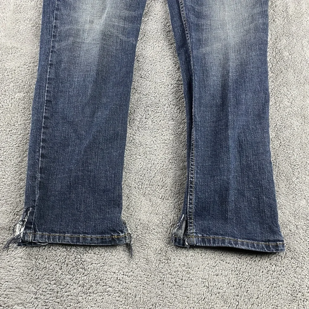 Signature Levis S37 Slim Jeans‎ Mens 38x32 Blue Medium Wash Denim Mid Rise